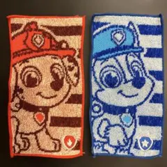 パウパトロール ミニタオル2枚セット