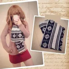 used【ニットストール】61037