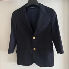 男の子 130 入学式 ラルフローレン 紺ブレ 上下セット ネクタイ 3点