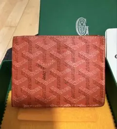 【正規品·付属品完備】ゴヤールフロランタン二つ折り財布マネークリップ付7月発送のサムネイル