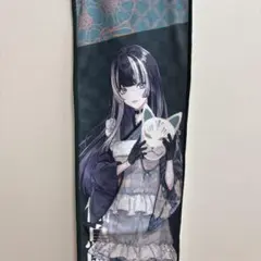 ホロライブ ReGLOSS×極楽湯 マフラータオル 浴衣ver. 儒烏風亭らでん