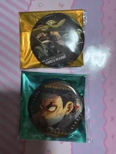 鬼滅の刃　無限城編　缶バッジ　時透無一郎　悲鳴嶼行冥　2点セット