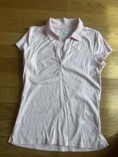 Calvin Klein レディース 半袖ポロシャツ ピンク S