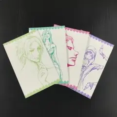 【4枚セット】魔人探偵 脳噛ネウロ ポストカード