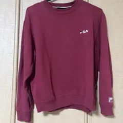 FILA バーガンディ トレーナー