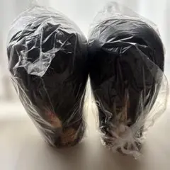 ユカイジャパン 24-2Cut 黒ロングウィッグ
