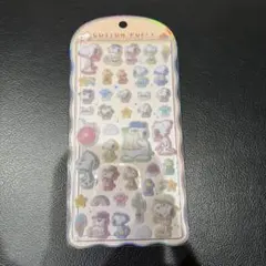 COTTON PUFFY スヌーピー コットンパフィーシール