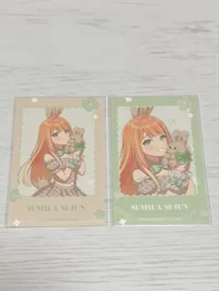 学園アイドルマスター GiGO トレーディングミニフォトカード　紫雲清夏