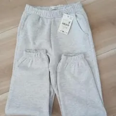 zara スウェットパンツ　裏起毛　164 新品