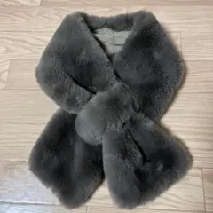 フェイクファー　ループ　マフラー