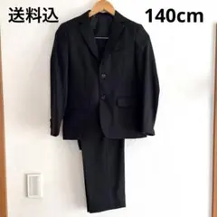 送料込　ブラックスーツセット（ベスト付き）
