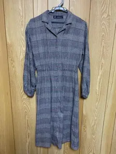 AS KNOW AS アズノウアズ　チェックワンピース