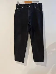 90s Levi's 550 USA製　ブラックデニムパンツ W34 L30