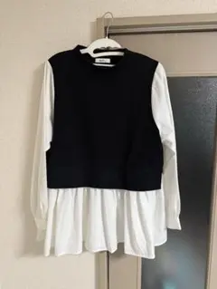 【近日処分❗】earth music&ecology レイヤードトップス