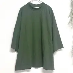 9072 ショコラフィネローブ ハイネックカットソー レディース トップス 無地