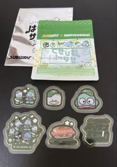 SUBWAY×HAPIDANBUIコラボ【第2弾】フレークシール
