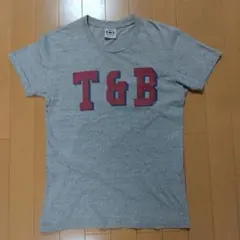 TMT　Tシャツ　染み込みプリント　霜降りグレーのサムネイル