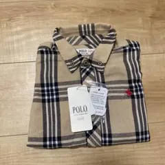 POLO Baby チェック柄 長袖シャツ 100cm