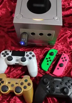ゲームキューブが別のコントローラーで遊べる★変換器・ワイヤレスアダプター
