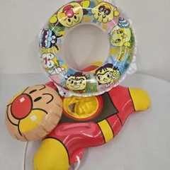 【まとめ売り】アンパンマン 顔付きベビーうきわ