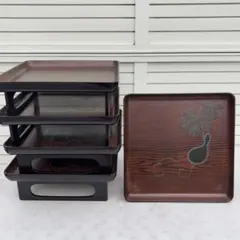 専用出品 漆高足膳 6脚セット - メルカリ
