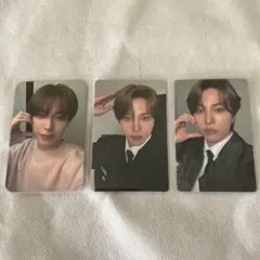 treasure ジョンファン シーグリ 2024 トレカ 3枚 セット