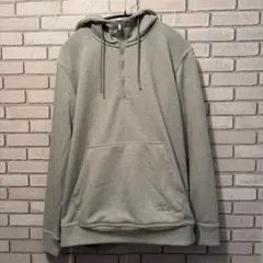 パーカー　プルオーバー　ハーフジップ　グレー　タケオキクチ　美品　スウェット