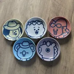 BT21 ミニプレート 5枚セットのサムネイル