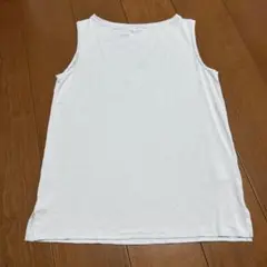MAJESTIC FILATURES マジェスティックノースリーブ　ライトグレー