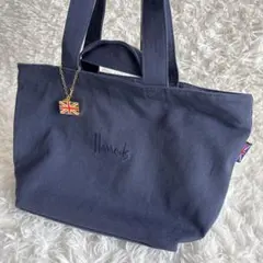 Harrods キャンパストート　ランチバッグ　2way 保冷バッグ付きのサムネイル