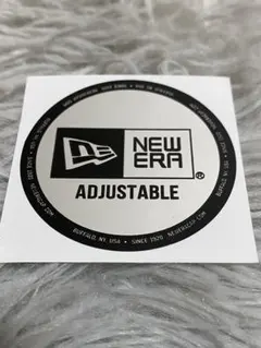 ニューエラ　キャップ　ステッカーシール　ADJUSTABLE