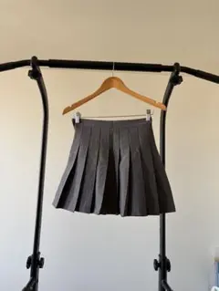 SPRAY グレー プリーツスカート