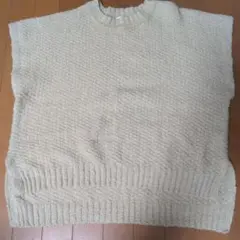 Studio　CLIP　ベージュ　ニットベスト