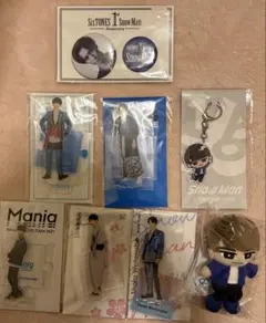 SnowMan 渡辺翔太 アクスタ アクリルキーホルダー すのチル ぬいぐるみ