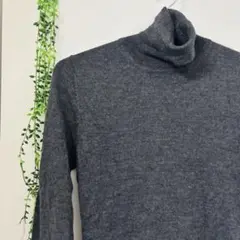 ユナイテッドアローズ タートルネック ニット 毛80% 伸縮性有り 秋冬 スーツ