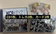 KO1KEYZ 通常盤　杉山 竜司　RYUJI トレカ　カード　シリアル無し