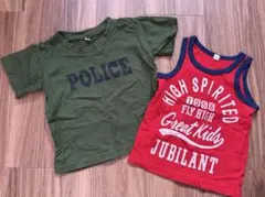 Tシャツ タンクトップ 80 セット 男の子 まとめ売り 夏 保育園