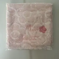 미사용 ✨MARY QUANT タオルハンカチ ピンク レース