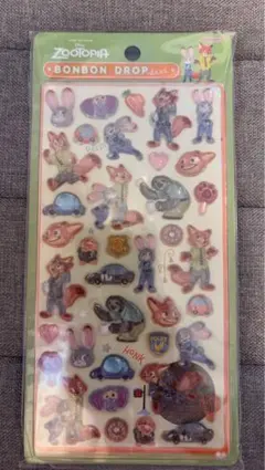 ボンボンドロップシール ズートピア ディズニー 第二弾 正規品