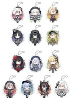魔法少女ノ魔女裁判 ラバーキーホルダー vol.1 vol.2 コンプリート