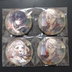魔道祖師　完結記念展　ゴールドメタリック　缶バッジ　第一期　藍忘機　36点 魔道祖師 完結記念展 魏無羨 藍忘機 ゴールドメタリック 缶バッジ 4点