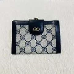 格安セール美品　GUCCI グッチ　ヴィンテージ　オールド　PVC がま口