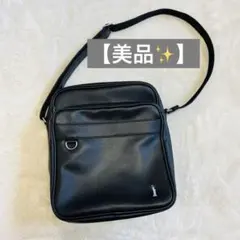 【美品✨】イーストボーイ 合皮ショルダーバッグ ブラウン