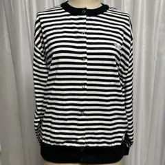 【美品】coen ペニーズ　Penneys ボーダー　長袖カーディガン Mサイズ