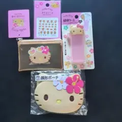 匿名配送☆日焼けキティ　４点セット