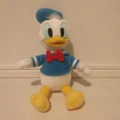 ドナルド　ぬいぐるみバッジ　ノーマル　ぬいば　キーホルダー