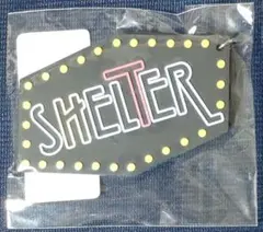 SHELTER 看板 キーホルダー 限定 ぼっち・ざ・ろっく！ ステッカー付