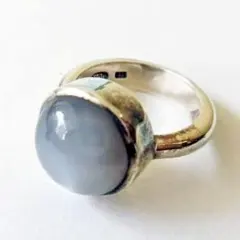 未使用品SILVERシルバー925天然石レディースリング指輪ヴィンテージ約11号