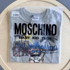 新品タグ付き　Moschino モスキーノ　テディベア　キッズ　Tシャツ　8Aのサムネイル
