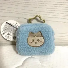치이카와 カラビナつきもこポーチ ブルー 하치와레